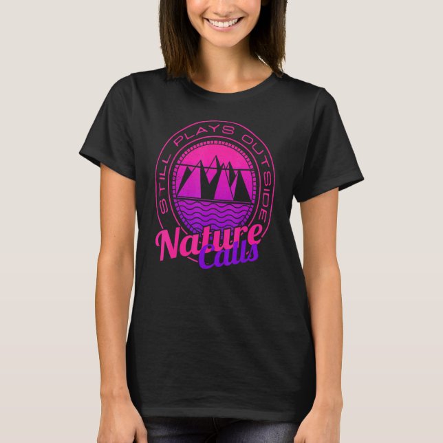 Camiseta A Natureza ainda joga fora do Primavera (Frente)