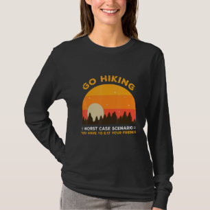 Camiseta A Natureza Do Explorador De Caminho De Retro Tem U