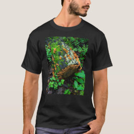 Camiseta A natureza é "tudo vestido e em lugar nenhum para 