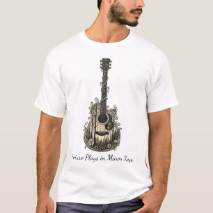 Camiseta A Natureza Toca em Tons Menores