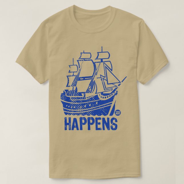 CAMISETA A NAVE ACONTECE (Frente do Design)