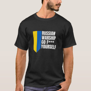 Camiseta A nave de guerra russa se torna essencial