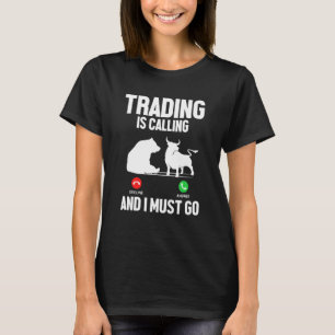 Camiseta A Negociação Chama-Se "Tenho De Ir Ao Mercado De V