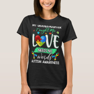 Camiseta A neta Me Ensinou Que Amor Não Precisa De Palavras