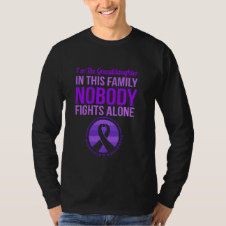 Camiseta A neta Ninguém luta sozinho com o mal de Alzheimer