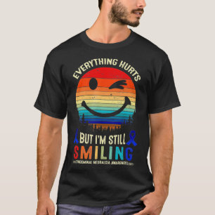 Camiseta A Neuralgia da Trigeminal dói tudo, mas eu estou a