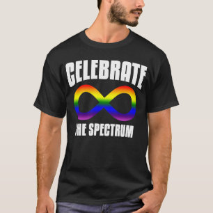 Camiseta A Neurodiversidade Celebra O Autismo Do Espectro