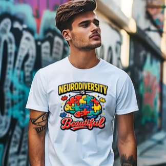 Camiseta A Neurodiversidade é Bonita