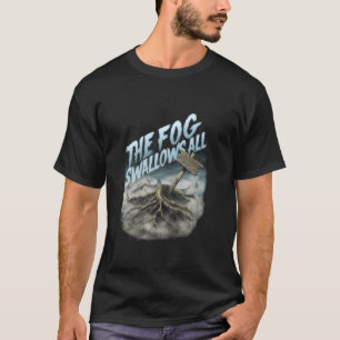 Camiseta A Névoa Engole Tudo na Assustadora Floresta Nebulo