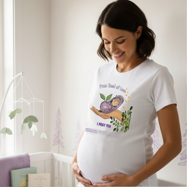 Camiseta A New Chapter Seed of Love Storybook Baby Shower  (A New Chapter Seed of Love Storybook Baby Shower T-Shirt)
