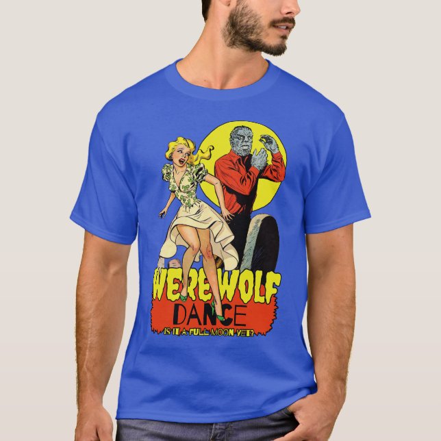 Camiseta A Noite da Dança do Lobisomem (Frente)