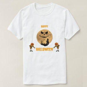 Camiseta A noite de Halloween é cheio de encantamento.
