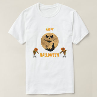 Camiseta A noite de Halloween é cheio de encantamento.