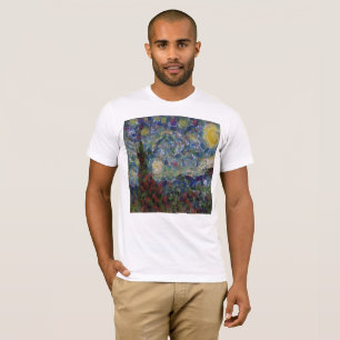 Camiseta A Noite Gourdy Starry Fine Art Spoof