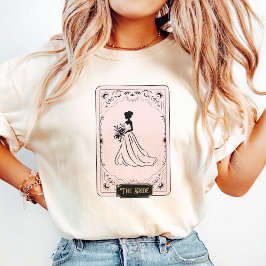 Camiseta A Noiva Tarot Sorte Festa de Despedida de Solteira
