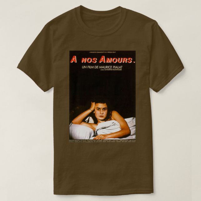 Camiseta A nos Amours Poster (Frente do Design)