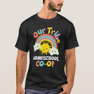 Camiseta A nossa tribo, escola pessoal, co-op