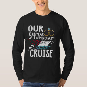 Camiseta A nossa viagem de cruzeiro de 54 anos, Marria