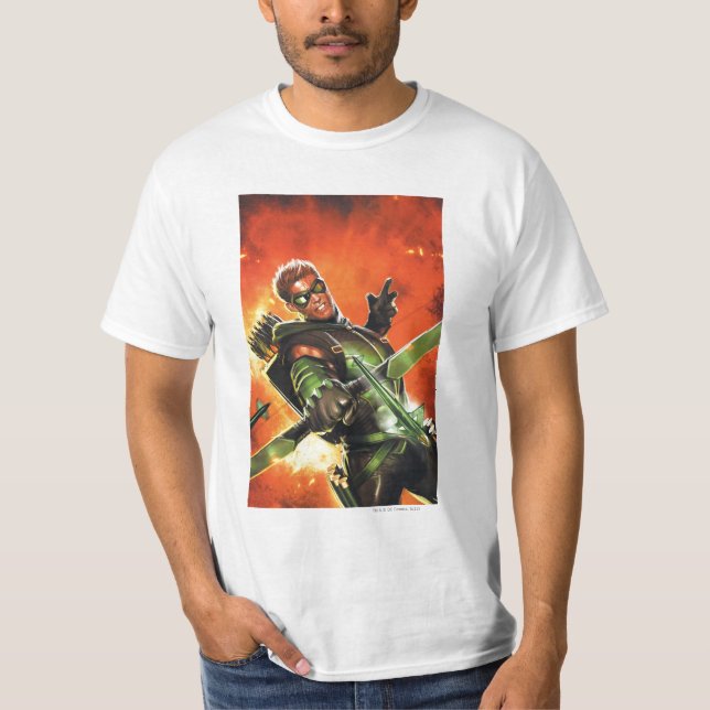 Camiseta A Nova 52 - A Seta Verde Nº 1 (Frente)