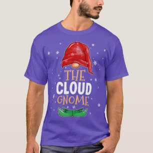 Camiseta A Nuvem Família Gnomo Correspondendo às Festas de
