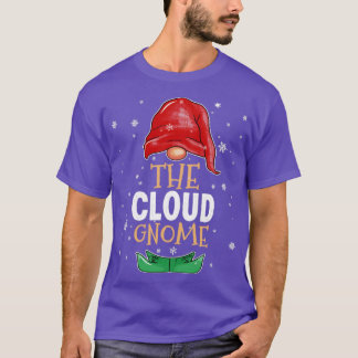 Camiseta A Nuvem Família Gnomo Correspondendo às Festas de