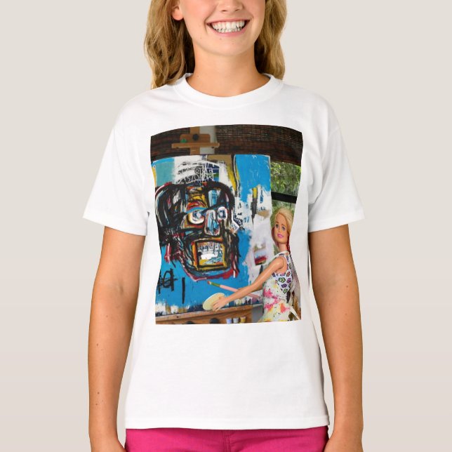 Camiseta A obra de arte encomendada está quase pronta (Frente)