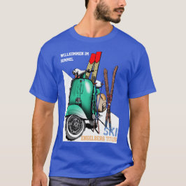 Camiseta A obscuridade básica dos homens de Engelberg