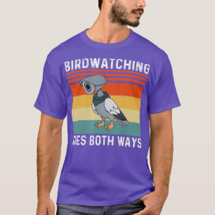 Camiseta A observação de aves segue em ambos os sentidos.