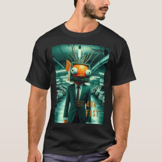 Camiseta “404: Peixe Fora do Buffer (Lagpool v10.0 Foi Ge