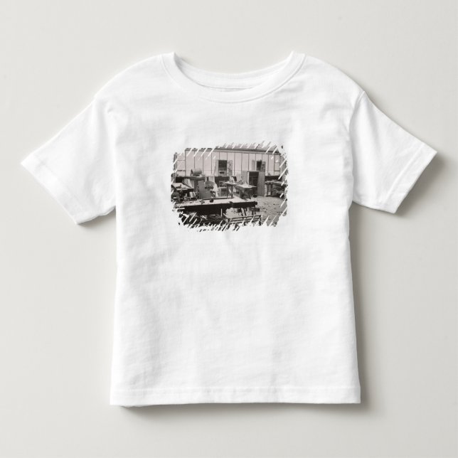 Camiseta A oficina do carpinteiro, das oficinas do th (Frente)