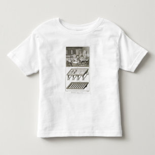 Camiseta A oficina e as ferramentas de um fabricante do