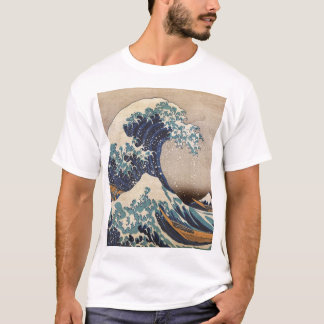 Camiseta A onda do Excelente de Kanagawa