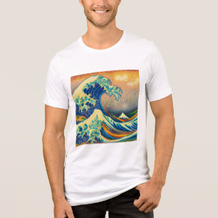 Camiseta A onda do Excelente, onda de Kanagawa v2