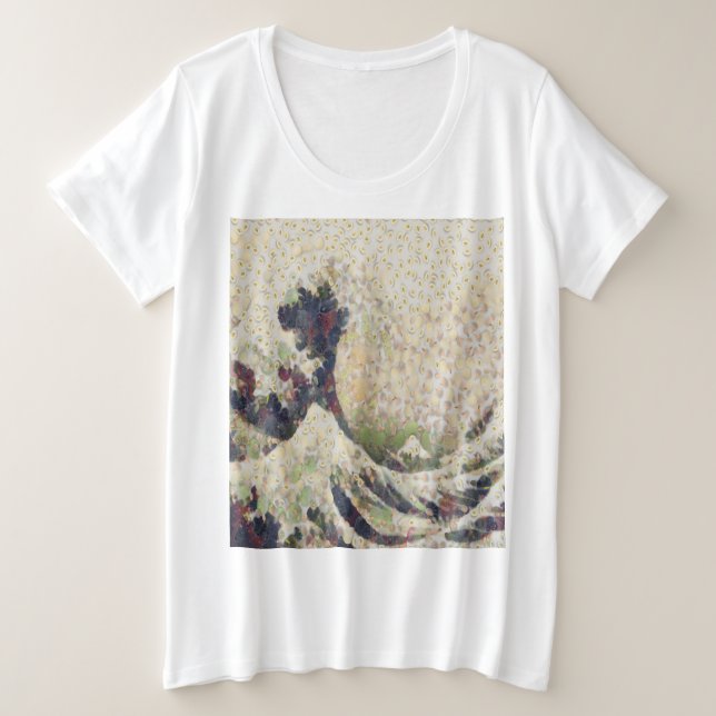 Camiseta A Onda Excelente De Honeydew Melon Fine Art Spoof (Frente do Design)