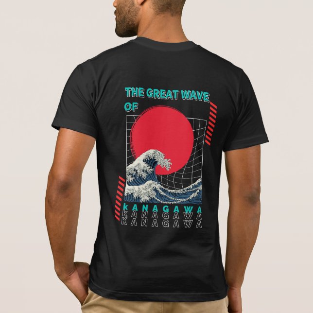 CAMISETA A ONDA EXCELENTE DE KANAGAWA (Verso)