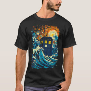 Camiseta A Onda Kanagawa Excelente E A Caixa Azul