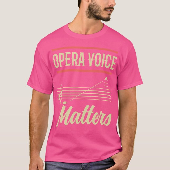 Camiseta A Ópera Engraçada Cantora De Ópera Importa (Frente)