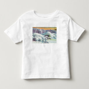 Camiseta A opinião o americano cai no inverno