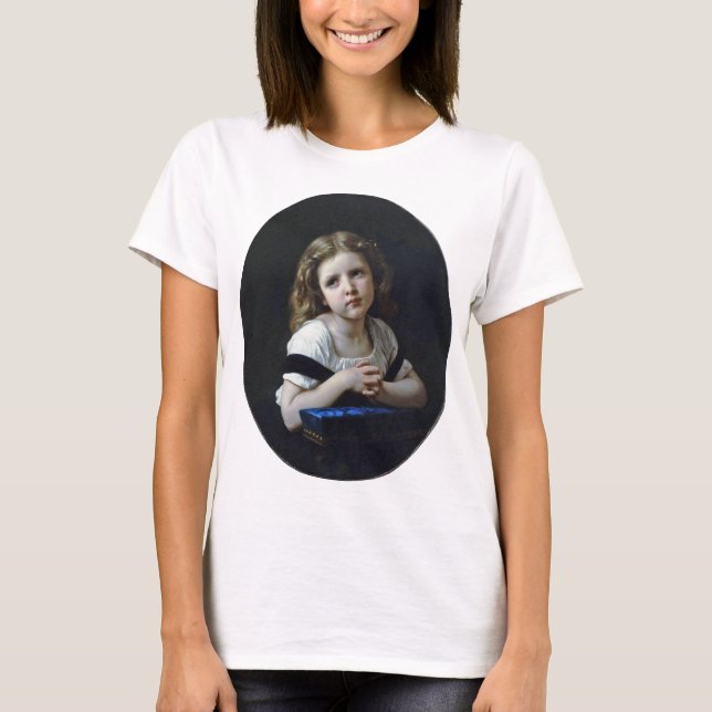 Camiseta A Oração, Bouguereau (Frente)
