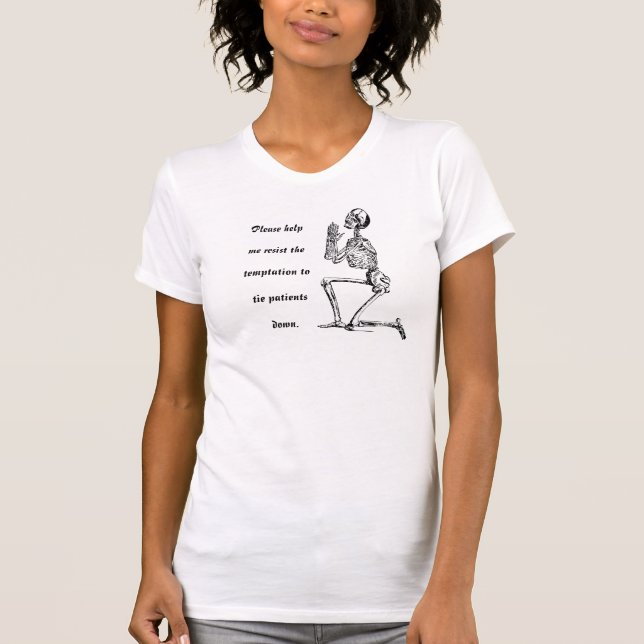 Camiseta A oração da tecnologia do rad (Frente)
