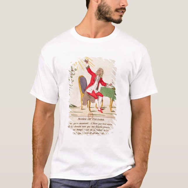 Camiseta A oração de Voltaire (Frente)