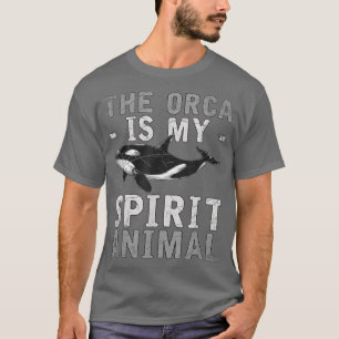 Camiseta A Orca É A Minha Orca Animal Espirituosa