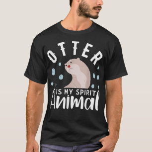 Camiseta A Otter É A Minha Espírito, A Minha Design De Otro