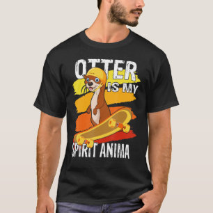 Camiseta A Otter É A Minha Espírito, A Minha Otter Animal C