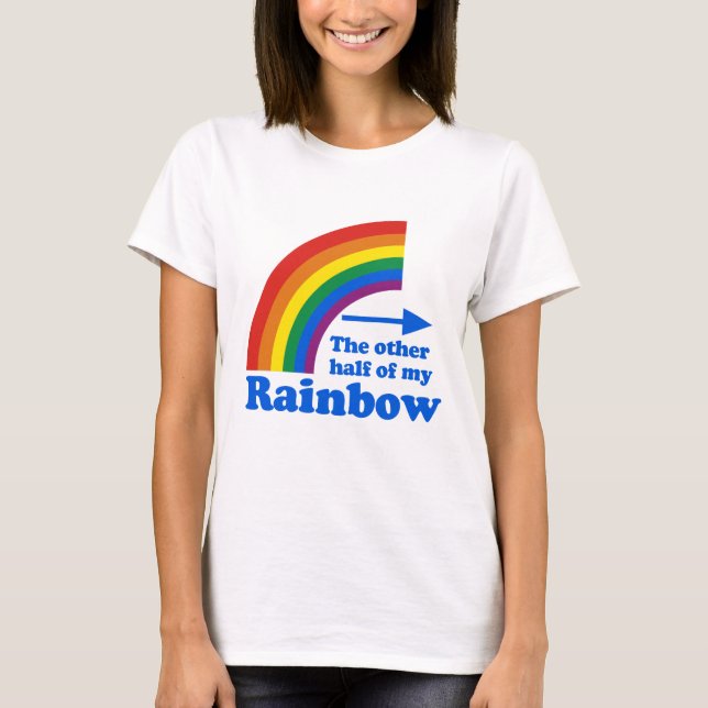 Camiseta A OUTRA METADE DA MINHA CAIXA (esquerda) (Frente)