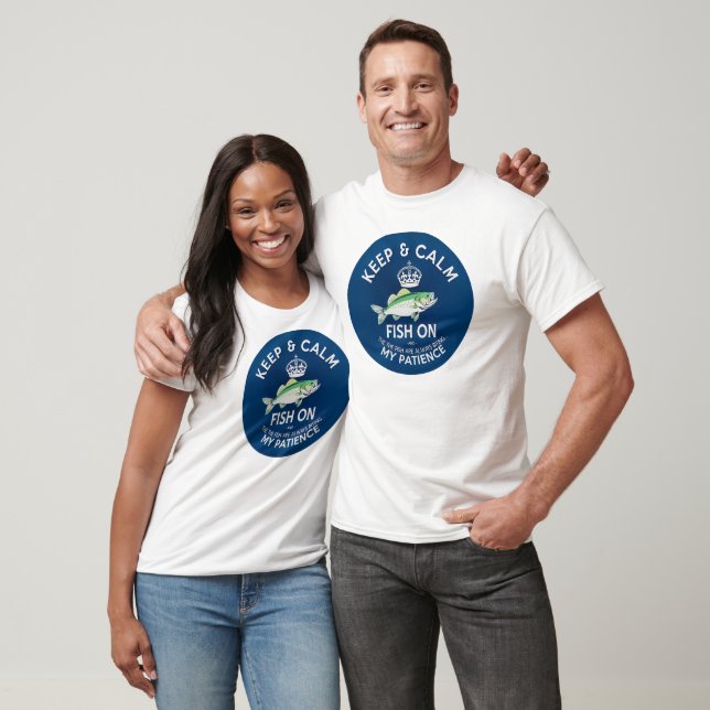 Camiseta A Paciência dos Pescadores (Unissex)