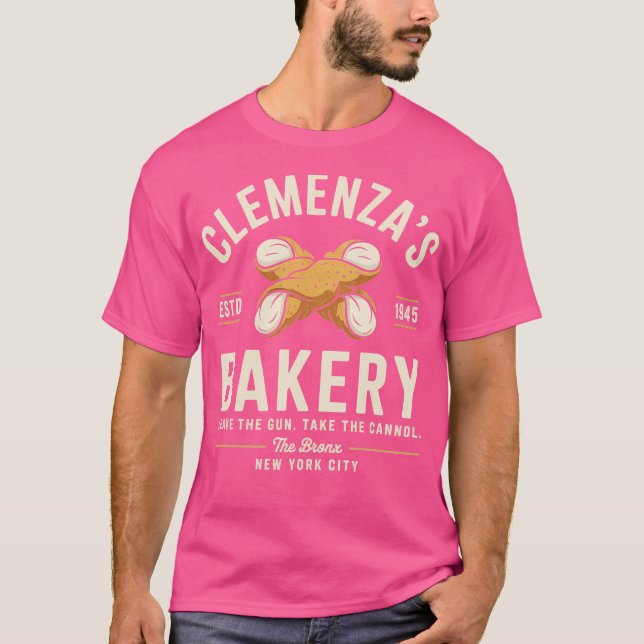 Camiseta A padaria de Clemenza (Frente)