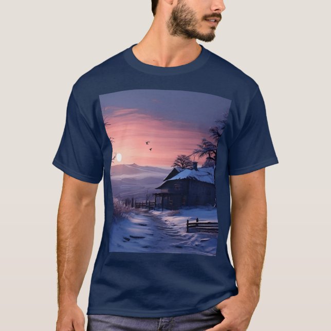 Camiseta a paisagem (Frente)