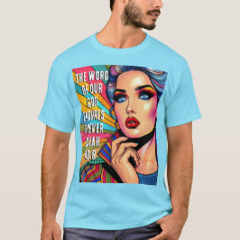Camiseta A palavra do nosso Deus permanece para sempre Isaí