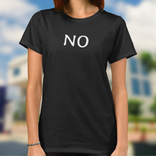 Camiseta A Palavra Sem Texto De Declaração Minimalista Simp